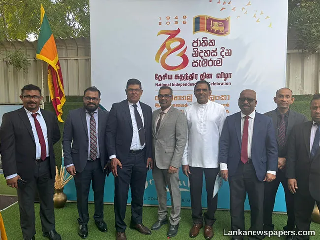 Minister Anil Jayantha joins Independence Day celebrations in Dubai