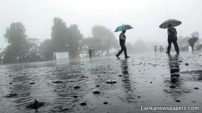 Prevailing showery condition expected to reduce temporarily from today