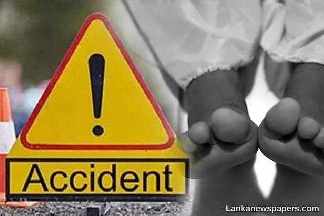 13-year-old killed in lorry accident in Udawalawe–Thanamalwila Road