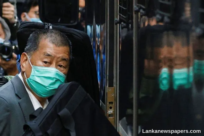 Hong Kong media tycoon Jimmy Lai sentenced to 20 years in prison in national security case