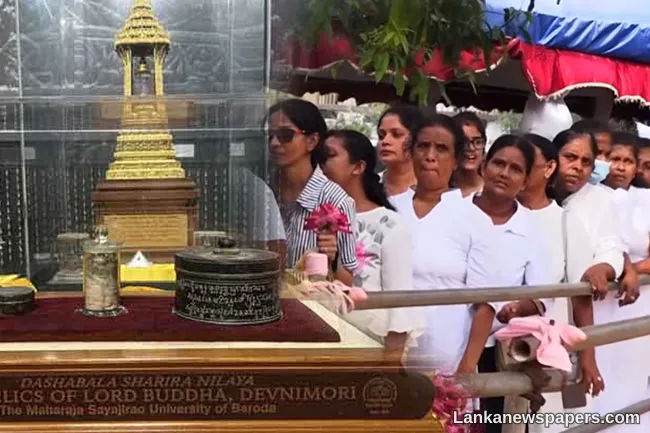 Exposition of sacred Devnimori relics continues for fifth day