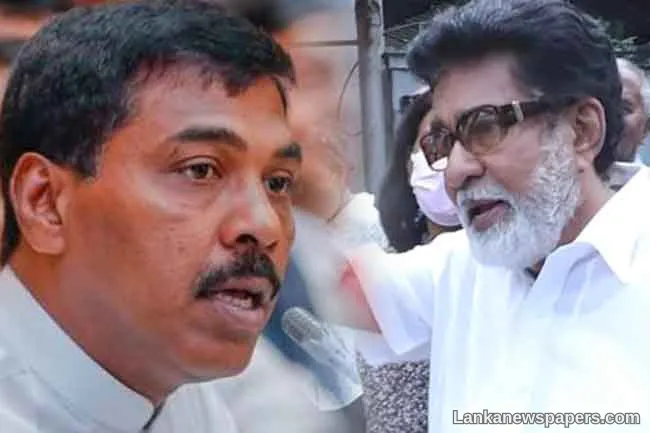 Mervyn Silva and Prasanna Ranaweera served indictments