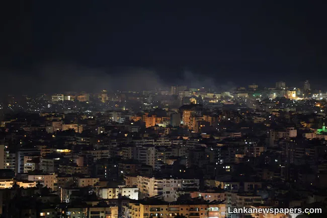Israel strikes Beirut s southern suburbs after Hezbollah attacks