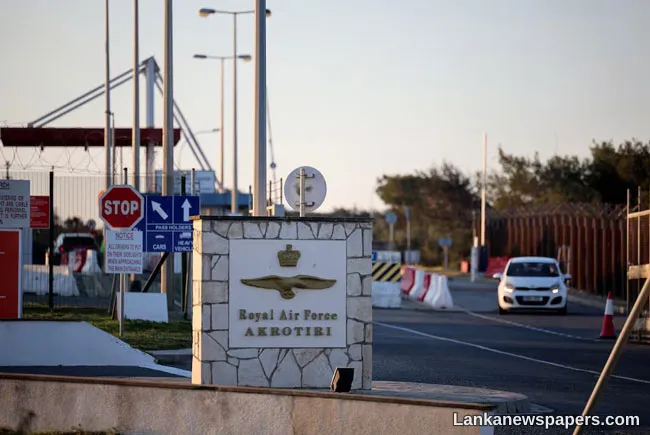 Suspected drone strike hits British air base in Cyprus
