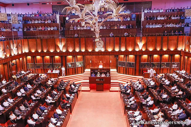 Public Security Ordinance gazette to be debated in Parliament on Friday