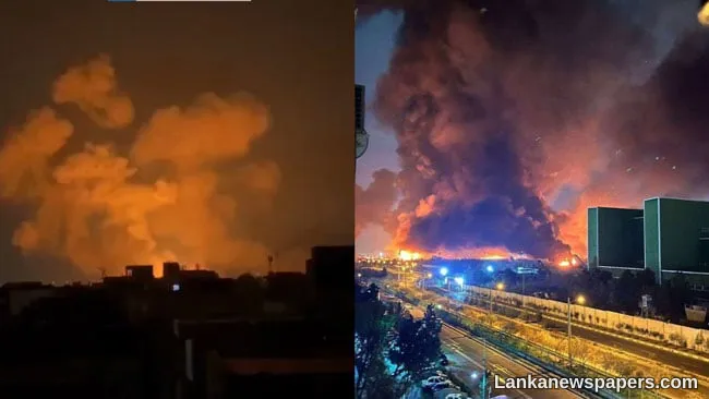 Massive blasts near Mehrabad Airport in Tehran, Iran, after Israeli airstrikes