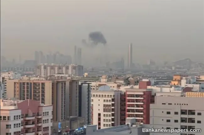 Iran-Israel war- Explosion heard over Dubai airport
