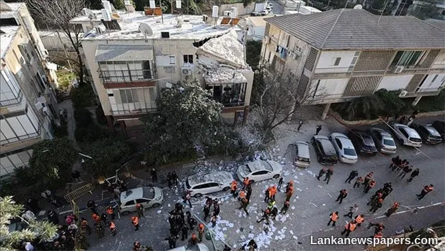 One killed, two injured after Iranian missile hits central Israel