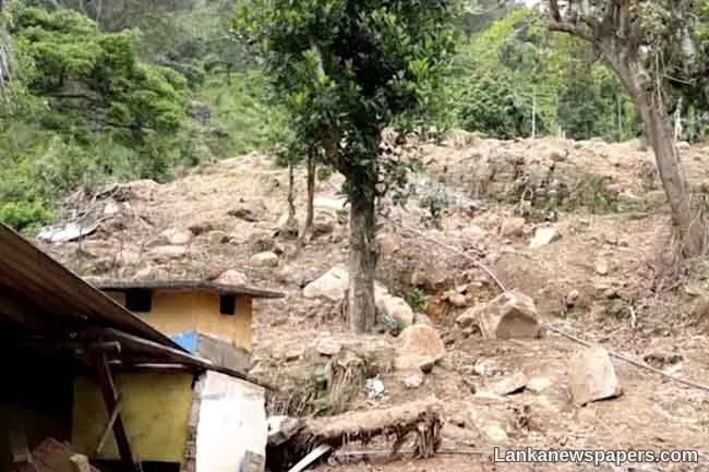 Cabinet nod to increase allowance for landslide resettlement programme to Rs. 2.5 mln
