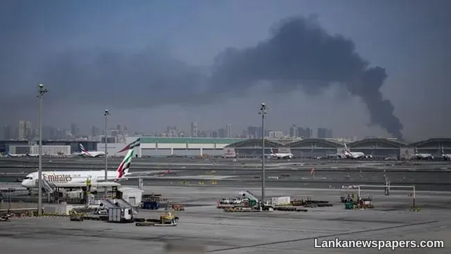 Indian national among four injured after drones fall near Dubai airport