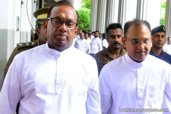SC reserves judgment in appeals filed by ex-ministers Mahindananda and Nalin Fernando