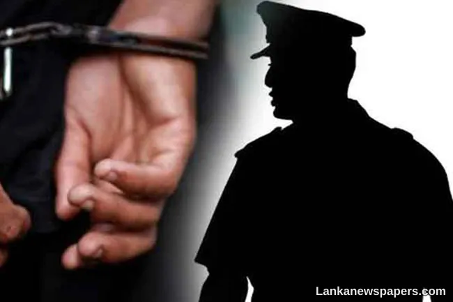 Police constable arrested for purchasing motorcycle using arrested suspect s bank card