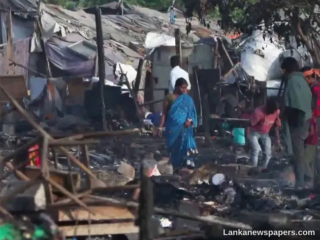 300 to 400 slums destroyed after massive fire breaks out in Indian capital