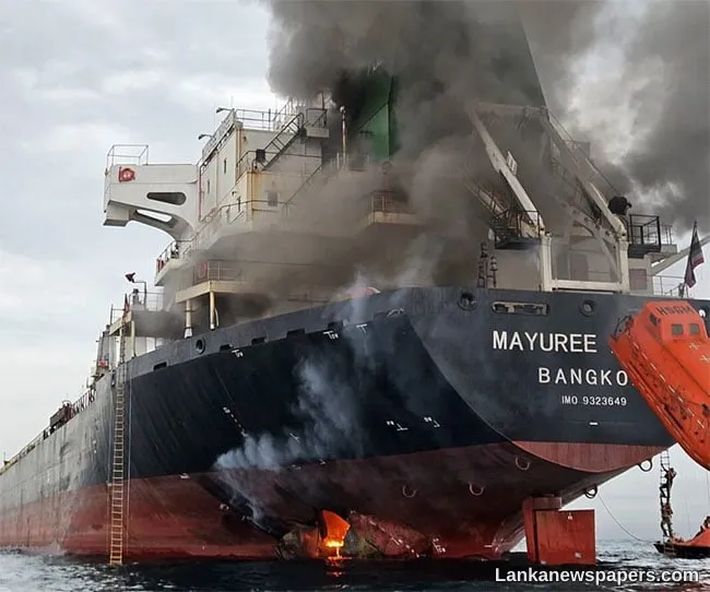Three crew members believed trapped aboard Thai ship attacked in Gulf- Shipping firm