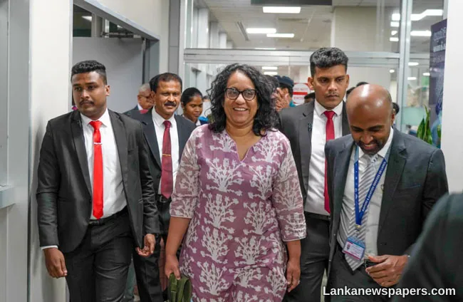 PM Harini returns after concluding visit to Manila