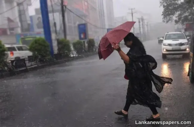 Showers expected in parts of the island today