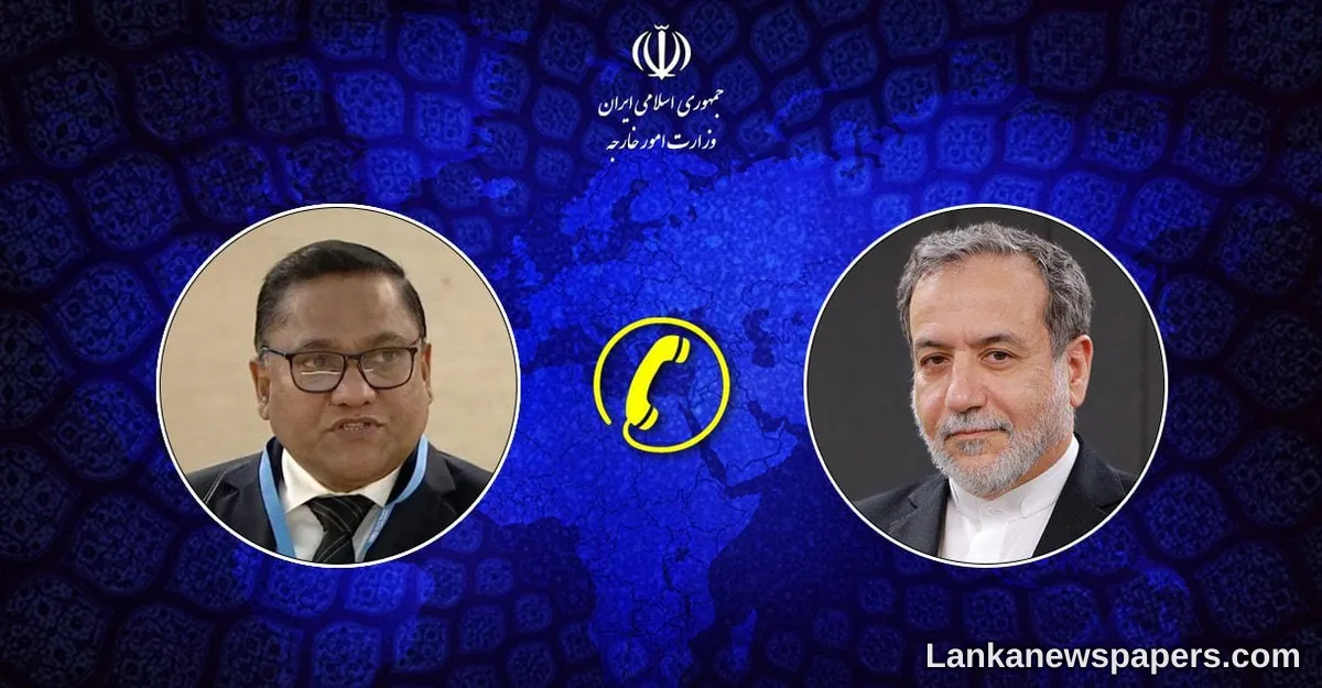 Iranian FM thanks Sri Lanka for rescuing crew of IRIS Dena and repatriation of 84 bodies