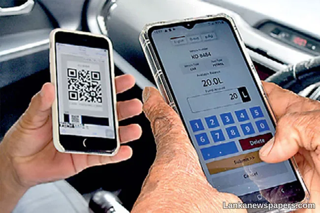 QR code for fuel- Issues regarding vehicle or number changes being resolved