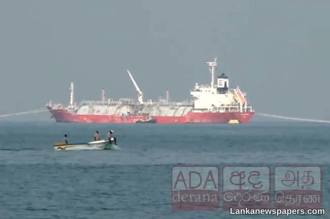 Two LP gas ships arrive in Sri Lanka