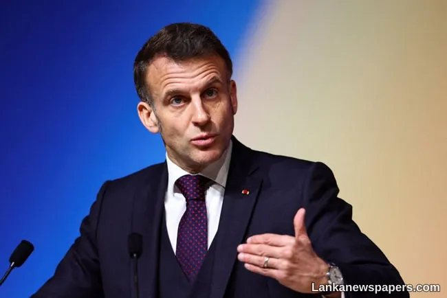 Macron calls for halt to strikes on civilian infrastructure