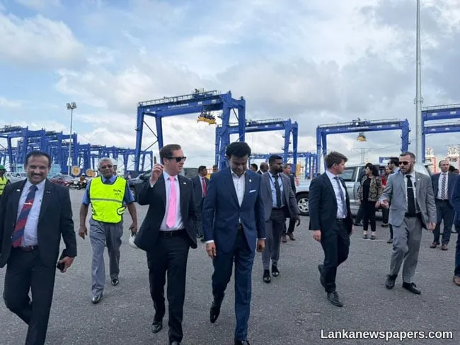 US Special Envoy emphasises strategic role of Colombo Port in global trade