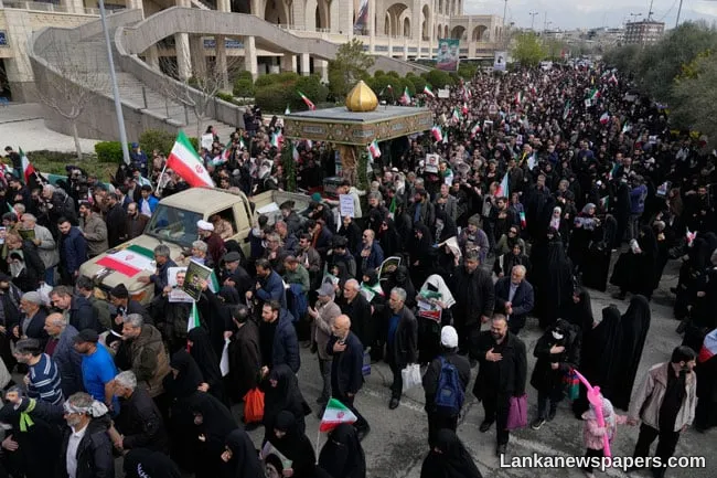 Iran threatens to attack Mideast electrical plants powering US bases