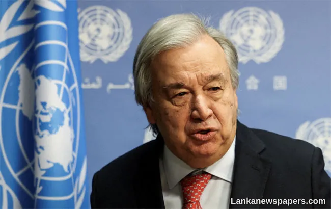 UN chief calls on Israel, US and Iran to put an end to war