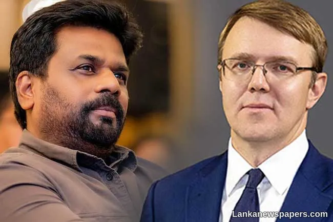 President Dissanayake to meet Russia s Deputy Energy Minister