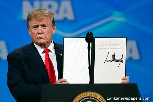 Trump signature to appear on US currency, ending 165-year tradition
