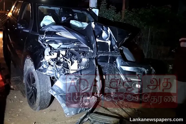 NPP MP Muhammad Faizal s vehicle involved in crash