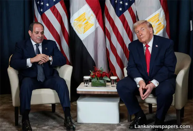 Egypt President says only Trump can stop war, warns oil could top $200