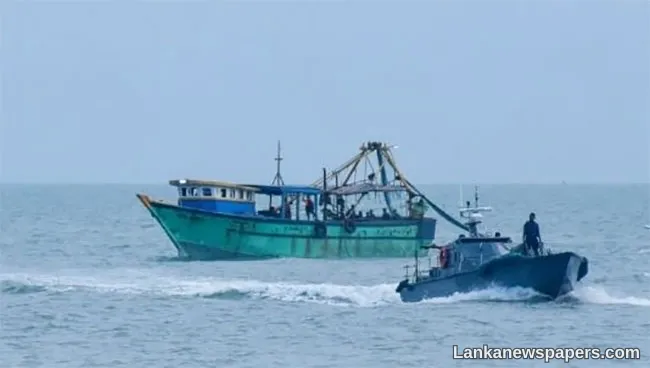 Navy seizes fishing trawler with suspected narcotics in southwestern waters