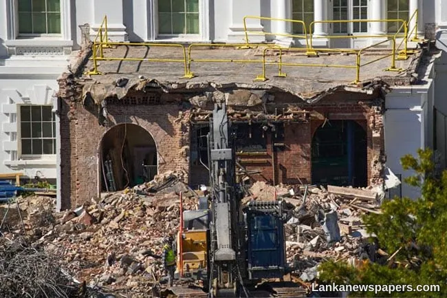 Judge temporarily halts construction of Trump s White House ballroom