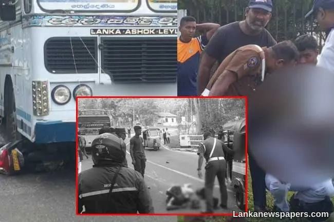 Schoolboy killed, another critically injured en route to big match in Kandy
