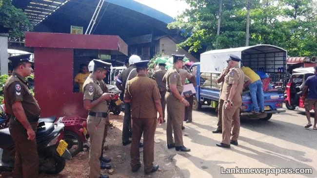 80 arrested in special police operation at Dambulla Economic Centre