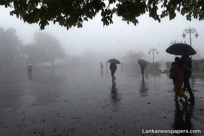 Fairly heavy rainfall over to 75 mm expected in several provinces – Met. Dept
