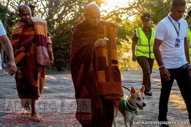 Walk for Peace heads to Temple of the Tooth Relic in Kandy today
