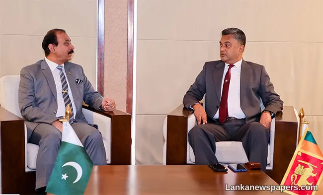 Sri Lanka, Pakistan hold talks to strengthen defence cooperation, training and regional security
