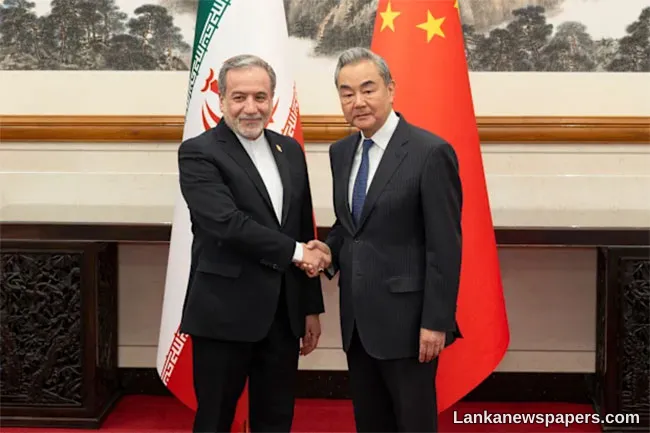 China calls for Strait to be reopened as soon as possible in Iran talks