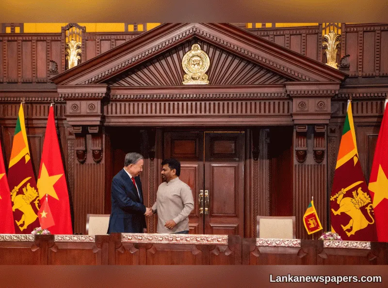 Joint Media Briefing Held with the Participation of President Anura Kumara Dissanayake and President Tô Lâm of Viet Nam