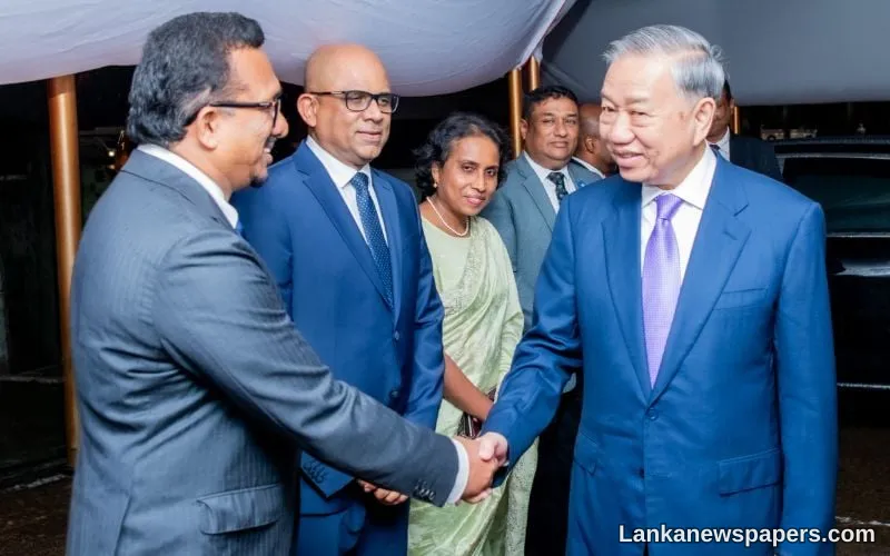 President of Vietnam and delegation departs Sri Lanka