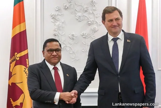 Lanka and Belarus draw roadmap for deeper cooperation in trade, industry, agriculture, tourism, education, and people-to-people ties