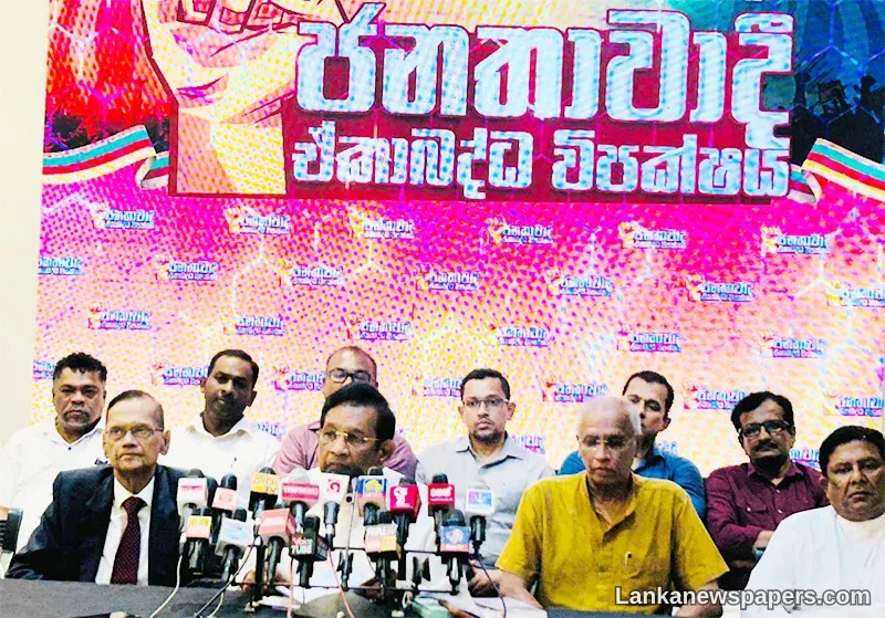 Rajitha calls for combined lists, denounces those unwilling to join as traitors