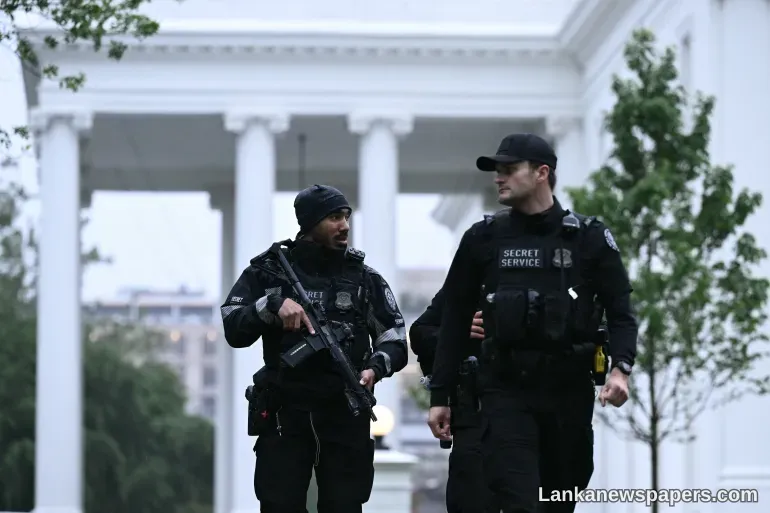 US police responding to dozens of shots fired near the White House