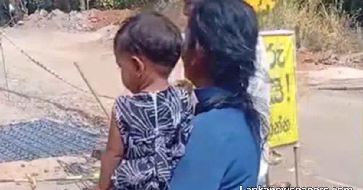 Wife Takes to Streets in Protest After Husband Falls Into Unmarked Excavation Pit