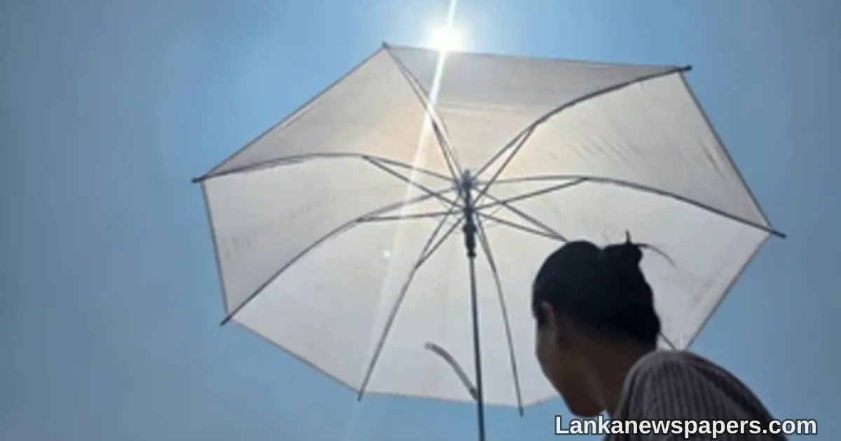 Amber Weather Alert: Seven Districts Warned of Intense Heat Conditions