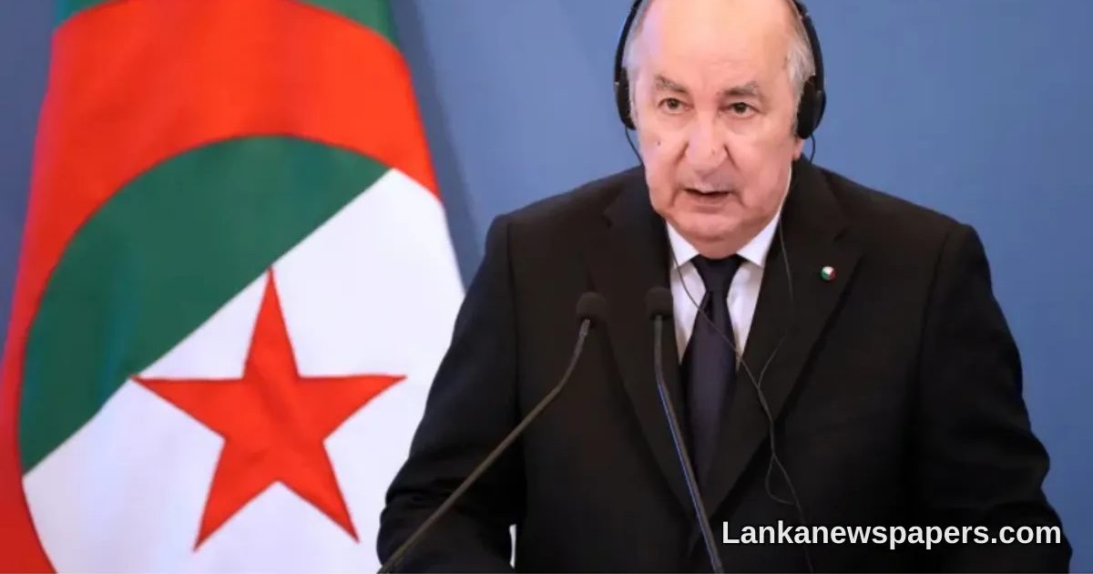 Algeria Severs Diplomatic Ties with the United Arab Emirates
