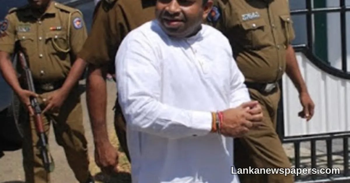 Pillayan Faces High Court Murder Charges Over 2006 Killing of Eastern University Vice Chancellor