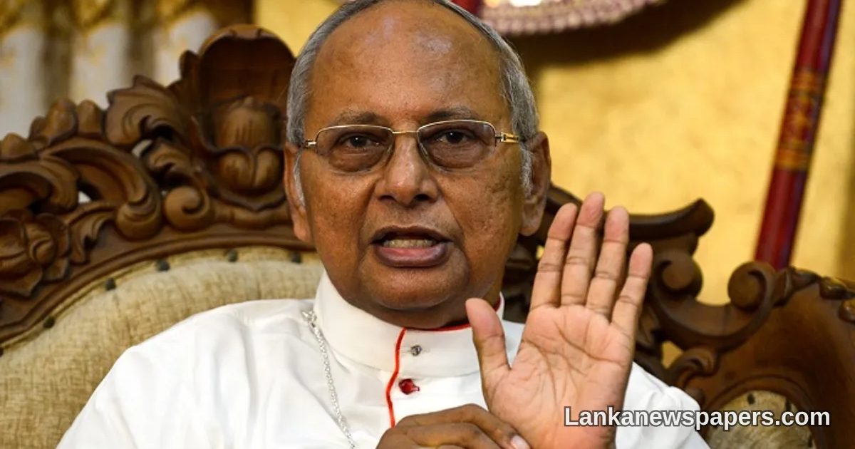 Cardinal Ranjith Rejects Death Penalty But Demands Justice for Easter Sunday Attack Victims