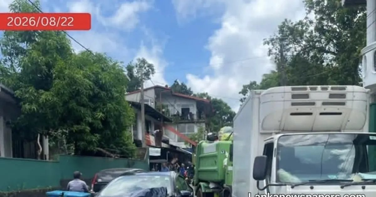 Eight-Year-Old Girl Dies After Lorry Collision at Walpola Railway Crossing